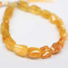 Load image into Gallery viewer, Natural Orange Imperial Quartz Faceted Nugget Gemstone Loose Beads 7mm 9mm 4&quot; - Jalvi &amp; Co.