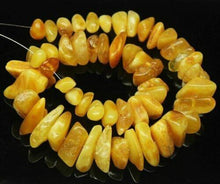 Load image into Gallery viewer, Natural Poland Baltic Amber Smooth Tumble Nugget Gemstone Beads 6&quot; 8mm 18mm - Jalvi &amp; Co.