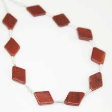 Load image into Gallery viewer, Natural Red Jasper Smooth Fancy Beads 9mm 10mm 50pc - Jalvi &amp; Co.