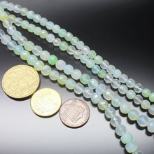 Load image into Gallery viewer, Natural Seafoam Green Chalcedony Round Cut Loose Gemstone Beads Strand 16&quot; 7mm - Jalvi &amp; Co.