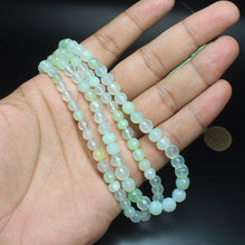 Load image into Gallery viewer, Natural Seafoam Green Chalcedony Round Cut Loose Gemstone Beads Strand 16&quot; 7mm - Jalvi &amp; Co.