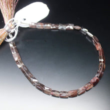 Load image into Gallery viewer, Natural Spectrolite Faceted Rectangular Faceted Loose Gemstone Beads 4&quot; 7mm - Jalvi &amp; Co.