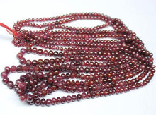 Load image into Gallery viewer, Natural Untreated Ruby Smooth Polished Rondelle Loose Beads 16&quot; 3mm 5mm - Jalvi &amp; Co.