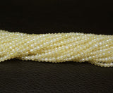 Natural Yellow Zircon Faceted Rondelle Beads 3mm 3.5mm 16inches