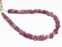 Load image into Gallery viewer, Pink Tourmaline Rough Chips Nugget Tumble Gemstone Bead 8&quot; 4mm 7mm - Jalvi &amp; Co.