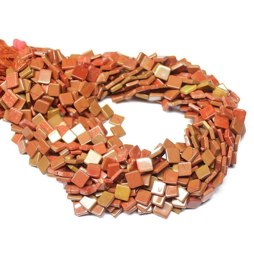 Red Jasper Natural Smooth Kite Gemstone Loose Beads Strand 14