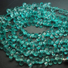 Load image into Gallery viewer, Sky Blue Apatite Faceted Pear Briolette Gemstone Loose Beads Strand 6mm 8mm 8&quot; - Jalvi &amp; Co.
