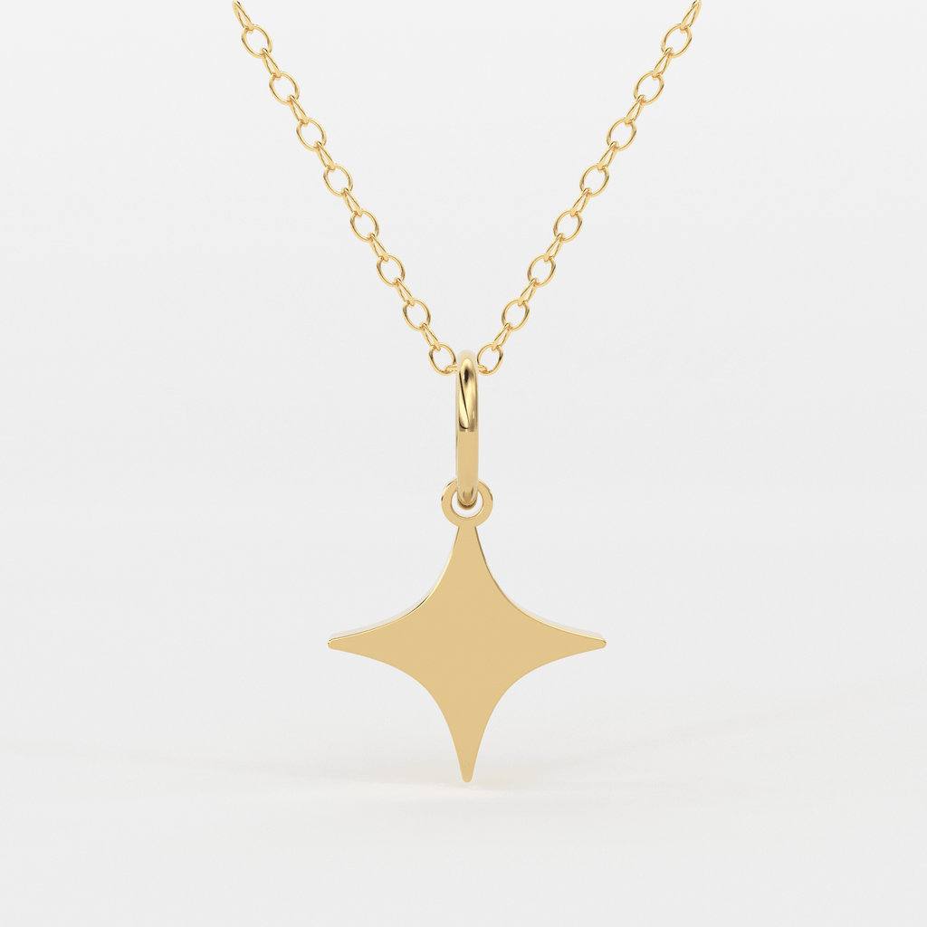 Star Necklace / 14k Gold Star Necklace / Gold Necklaces / Celestial Necklace / Minimalist Star Necklace / Dainty Star Necklace - Jalvi & Co.