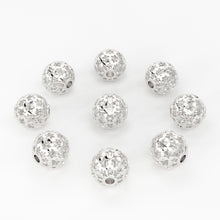 Load image into Gallery viewer, Star Round Celestial Solid Gold Handmade Designer Spacer Gold Bead Finding 6mm - Jalvi &amp; Co.