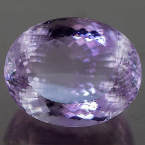 VVS 295 Cts IGLI Certified Rose De France Natural Pink Amethyst Oval Cut Loose Gemstone - Jalvi & Co.